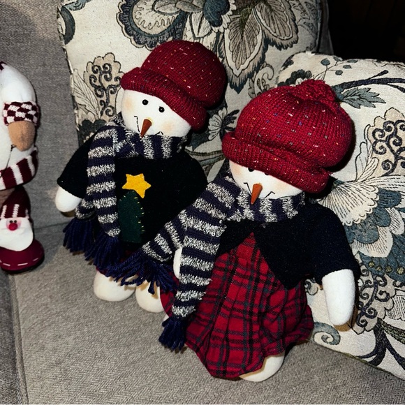 Christmas Decorations 5 included. Santa , Reindeer & Snowman’s - Picture 3 of 4